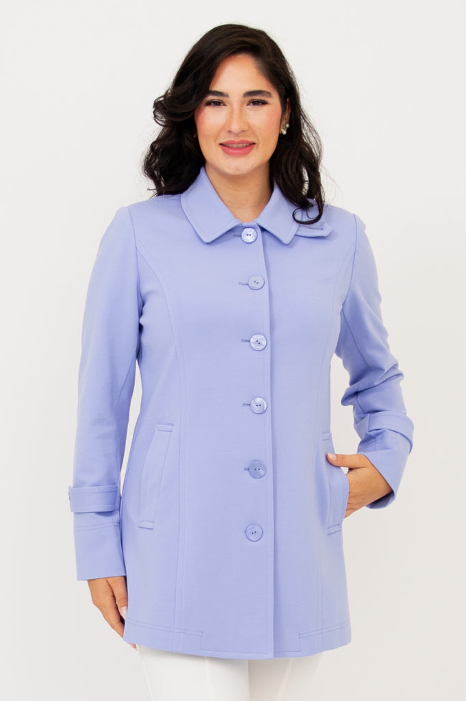 Tulip Jacket, Periwinkle, Modal