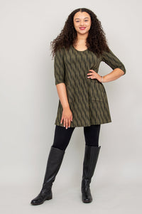 Veronica Tunic, Cedar Forest, Bamboo - Final Sale