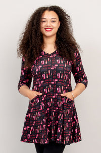 Wilma Tunic, Ruby Wall, Bamboo - Final Sale