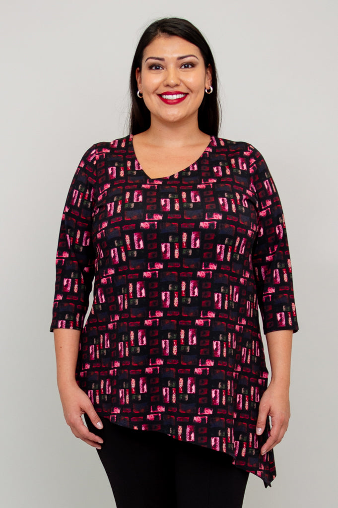 Winnie Tunic, Ruby Wall, Bamboo