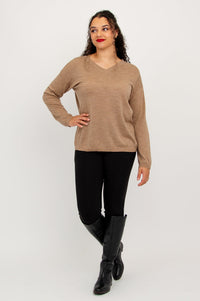 Wishes Sweater, Tanhide, 100% Merino Wool