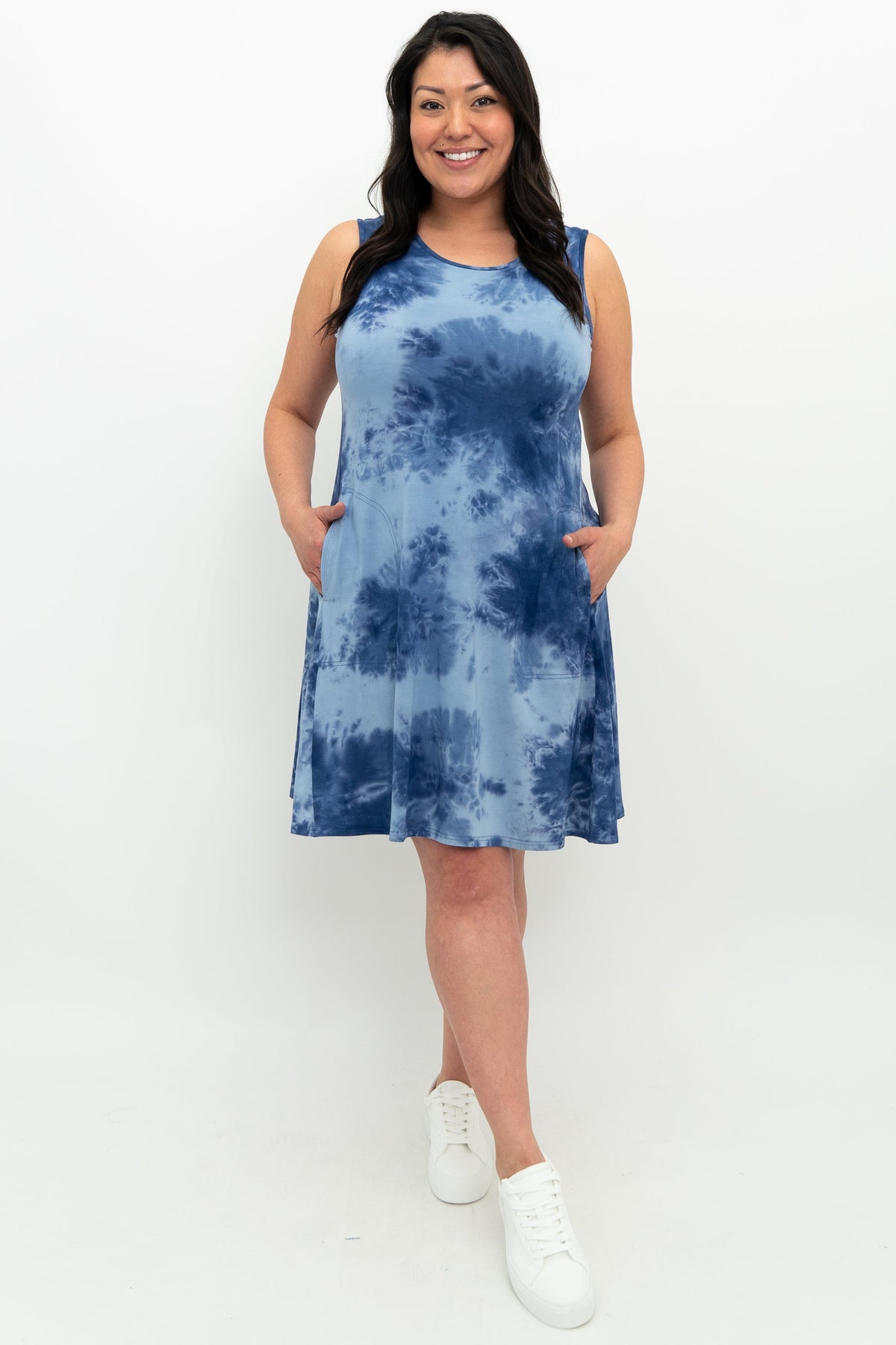 Willow Dress, Tie Dye, Bamboo