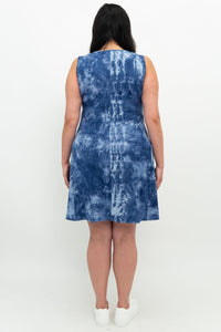 Willow Dress, Tie Dye, Bamboo