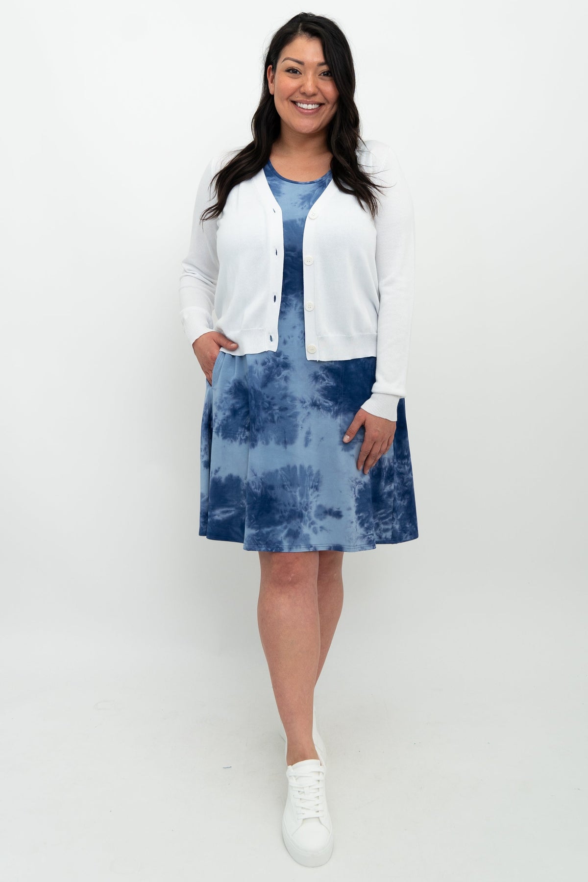 Willow Dress, Tie Dye, Bamboo