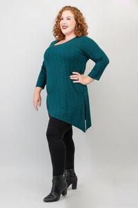 Winnie Tunic, Ocean Waves, Bamboo - Final Sale