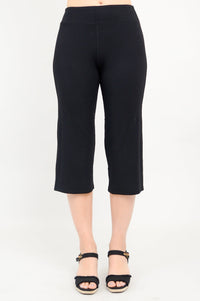 Yoga Capri, Black, Bamboo