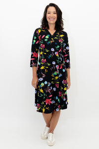 Zoe Dress, Adventure, Bamboo