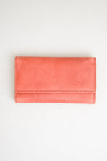 Adrian Klis 105 Ladies Wallet, Light Red, Leather