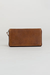 Adrian Klis 290 Single Zip Wallet, Buffalo Leather