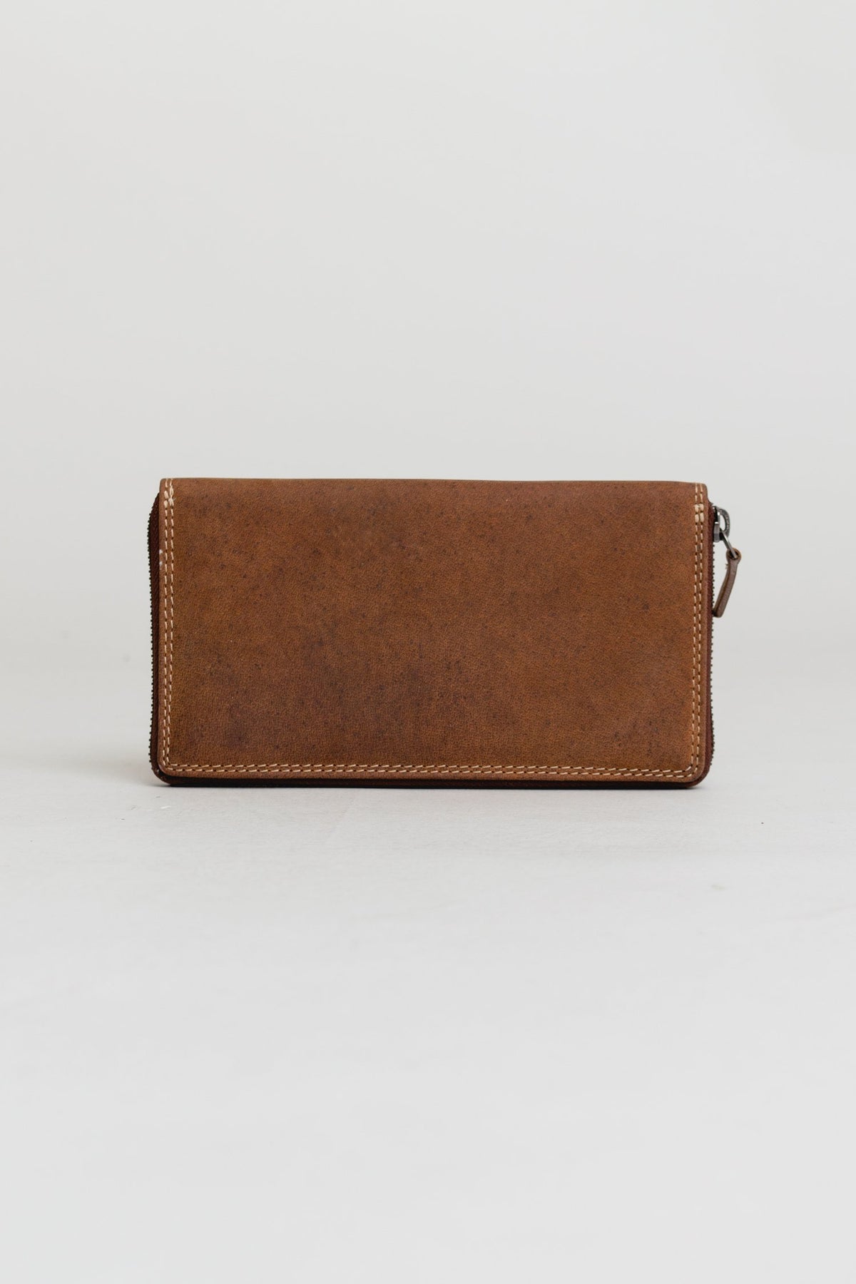 Adrian Klis 290 Single Zip Wallet, Buffalo Leather