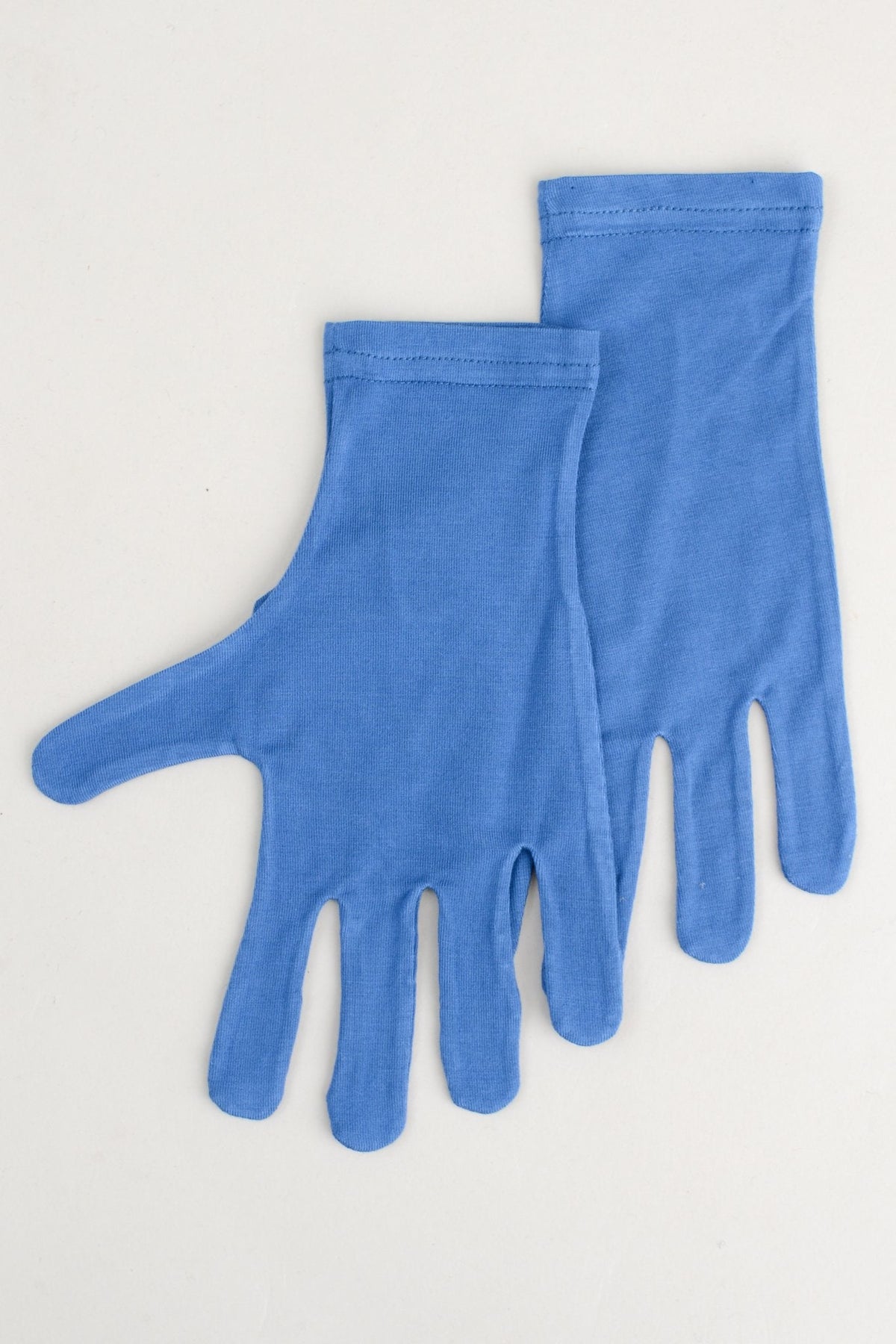 Bamboo Gloves, Denim Blue