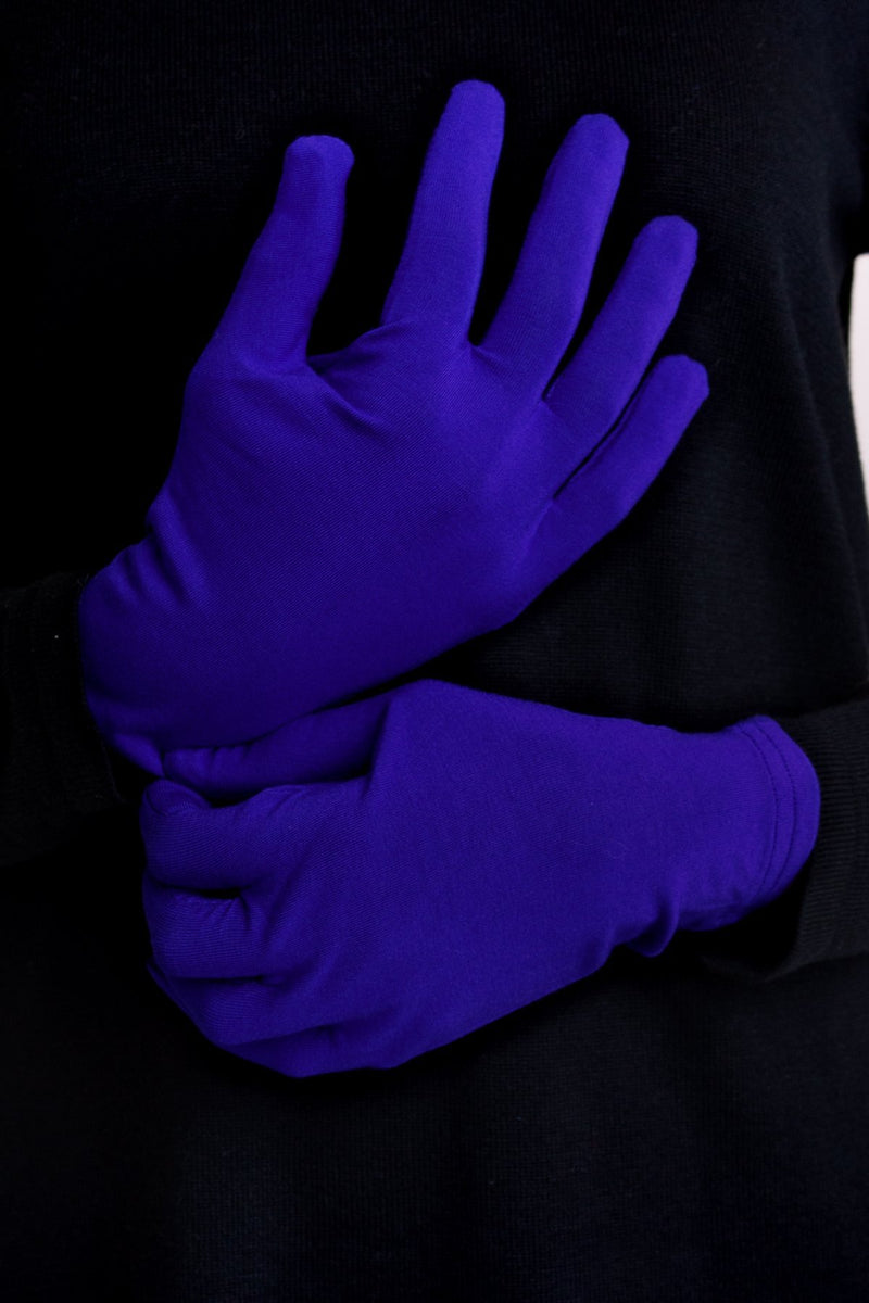 Bamboo Gloves, Violet