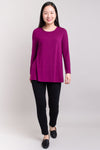 Lovely Long Sleeve, Deep Orchid, Bamboo- Final Sale