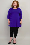 Perfect Tunic, Violet, Bamboo