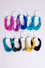 Combo 3-in-1 Mask Headband Scrunchie, Pack of 3, Assorted colours